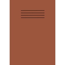 Renas Store Independently Published Brown A5 School Exercise Book Lined Paper Workbook Supplies 101 Pages With Margin Line: For Students, Kids, College, Office, Classroom Use And Home Use Learning Resources