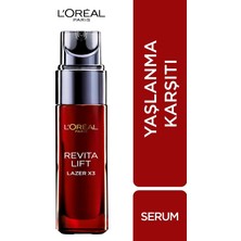 Renas Store L'oreal Paris Revitalift Lazer X3 Yaşlanma Karşıtı Yüz Serumu 30 ml