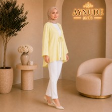 Aynude V Yaka Tunik Gömlek