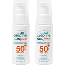 Renas Store Cire Aseptine Sun Face Spf 50+ Yüz Güneş Koruyucu Losyon 60 ml x 2 Adet