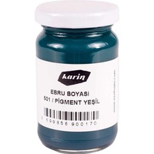 Renas Store Karin Karin Ebru Boyasi Pigment Yeşil 105 ml