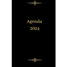 Renas Store Agenda 2024 Mensuel Avec Calendrier 2024 De 12 Mois De Janvier À Décembre: Avec Liste Des Jours Fériés Et Vacances Scolaires, Plusieurs Pages De Prises Notes, Pages De Contacts.