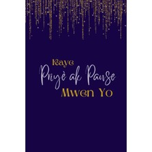 Renas Store Independently Published Kaye Priyè Ak Panse Pou Jèn Kretyen: Youth Prayer Journal (Haitian Creole)