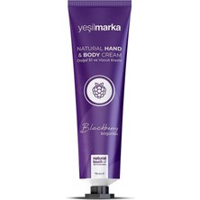Renas Store Yeşilmarka Natural Hand And Body Cream - Blackberry 75 ml Krem