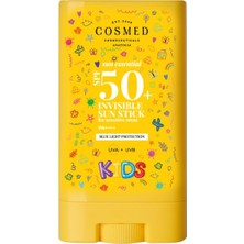 Renas Store Cosmed Kids SPF50+ Hassas Cilt Güneş Koruyucu Stick, Uva-Uvb Korumalı, Suya Dayanıklı, 20 G