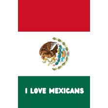 Renas Store I Love Mexicans Journal