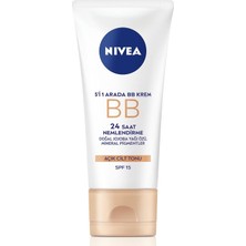 Renas Store Nıvea Essentials 5'i 1 Arada Bb Krem, 24 Saat Nemlendirme+Doğal Jojoba Yağı Özü +Açık Cilt Tonu 50 Ml, Spf 15 Güneş Koruması