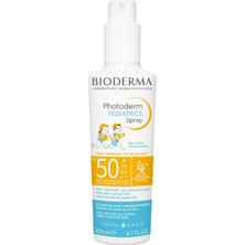 Renas Store Bioderma Photoderm Pediatrics Spray SPF50+ Bebek, Çocuk Çok Yüksek Korumalı Sprey Formda Güneş Kremi 200 ml