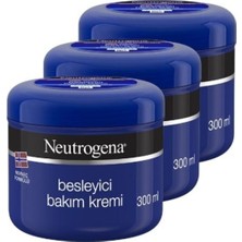 Renas Store Vücut Kremi Norveç Formülü Besleyici Bakım Kremi 300 ml x 3 Adet 747BSERI