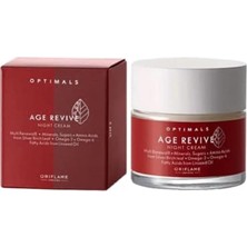 Renas Store Oriflame Optımals Age Revive Yaşlanma Karşıtı Gece Kremi 50 Ml, 42549