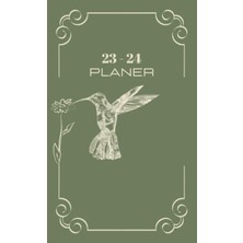 Renas Store 23 24 Planer: Olivgrüne Kolibri-Hülle, 10,16 x 16,51 Cm, 107 Seiten, 24 Monate Taschen- Oder Handtaschenkalender, Planer, Um Organisiert Zu Bleiben ... Ein Cooles Geschenk Für Freunde Und Familie.
