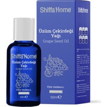 Renas Store Shiffa Home Üzüm Çekirdeği Yağı 50 ml | Soğuk Sıkım Bitkisel Yağ | Cilt Bakımı, Saç ve Dudak Nemlendirme, Antioksidan Desteği, Proantosiyanidin ve E Vitamini Kaynağı