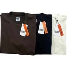 Big Most Erkek 3'lü Set Premium Modal Kumaş Regular Fit Basic Tişört