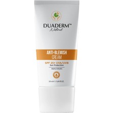 Renas Store Duaderm Leke Karşıtı Yüz Güneş Kremi, SPF25+, Alpha Arbutin ve C Vitamini Içeren 50 ml