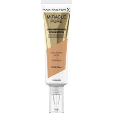 Renas Store Max Factor Miracle Pure Foundation Golden No:75