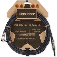 Renas Store Blackstar Bas/elektro Gitar/elektro-Akustik/klavye/amp Için 3m (10FT) Enstrüman Kablosu Düz ¼ "jack To Angle ¼" Jack (BSCABLESTD10FTSA)