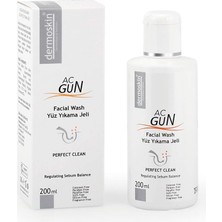 Renas Store Dermoskin Acgun Yüz Yikama Jeli 1 Paket (1 x 200 Ml)