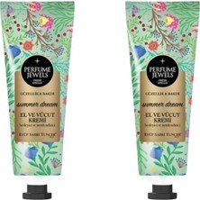 Renas Store Eyüp Sabri Tuncer Perfume Jewels Summer Dream El ve Vücut Kremi 50 ml x 2