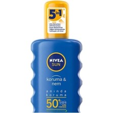 Renas Store Nıvea Sun Koruma & Nem Güneş Anında Koruma Spreyi 50+Gkf 200 /ML.,23485345354