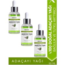 Renas Store Nedox Misk Adaçayı Yağı 3 ADET%100 Doğal Bağlılık ve Tutku Arttırıcı Clary Sage Oil 50 ml