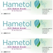 Renas Store Hametol El ve Yüz Için Cilt Bakım Kremi 30 gr x 3