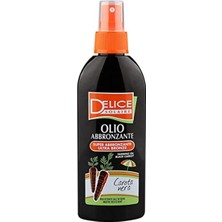 Renas Store Delice Solaire Olio Abbronzante Sprey 150ML | Bronzlaştırıcı Siyah Havuç Yağı