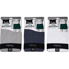 Tutku Erkek Lıon Spor Boxer 3 Lü Set
