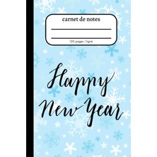 Renas Store Carnet De Notes: Carnet De Notes Esthétique À Larges Lignes 6x9 Pouces (Superior Happy New Year Cover 8)