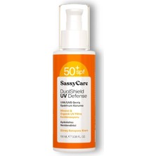 Renas Store Dualshield Uv Defense Spf 50+ Güneş Koruyucu Krem, Uva/uvb Geniş Spektrum, Mineral ve Organik Filtre, 100 ml