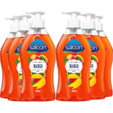 Renas Store Saloon Sıvı Sabun 400 ml Mango x 6'lı Paket