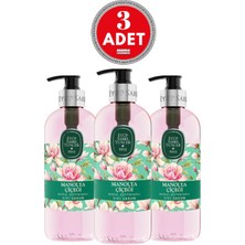 Renas Store Eyüp Sabri Tuncer Doğal Zeytinyağlı Sıvı Sabun Manolya Çiçeği 500 ml x 3 Adet