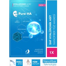Renas Store Nafima Nanofiber Hyalüronik Asit Kozmetik Yüz Maskesi Ha-Fm-01