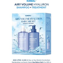 Renas Store Kundal, Arındıran, Nemlendiren, Hacim Veren Saç Bakım Seti Airy Volume Hyaluron Shampoo + Treatment
