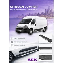 AEK Modern Citroen Jumper Premium Titan Alüminyum Yan Basamak