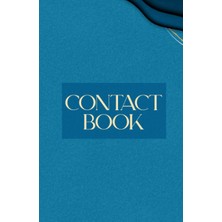 Renas Store Contact Book - Shades Of Blue Notebook