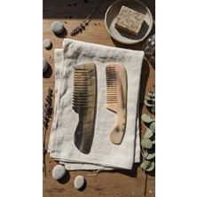Renas Store %100 El Yapımı Kemik Tarak (Koç Boynuzu)