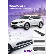 AEK Modern Mazda Cx 9 2015PREMIUM Titan Alüminyum Yan Basamak