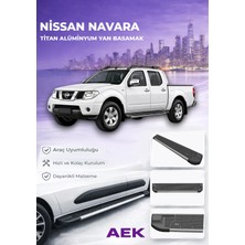 AEK Modern Nissan Navara 2017PREMIUM Titan Alüminyum Yan Basamak