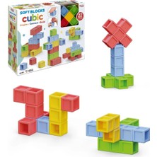 Fen Toys 04151 Ymuşak Bloklar Kübik 22 Prç