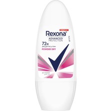Renas Store Rexona Üstün Koruma Kadın Roll On Deodorant Powder Dry 72 Saat Kesintisiz Koruma 50 ml