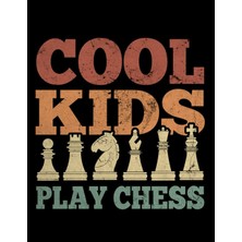Renas Store Independently Published Cool Kids Playing Chess Chess Master Gift 7028 Notebook: Large Blank And Lined NOTEBOOK,110 Pages, 8.5X11