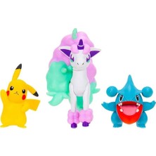 Neco Toys Pok 95155-F Pokemon Battle 3lü Figür Seti Asorti
