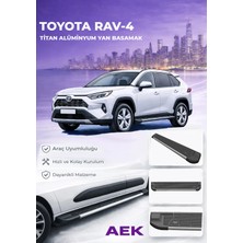AEK Modern Toyota Rav 4 2021PREMIUM Titan Alüminyum Yan Basamak