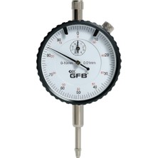 Renas Store Mekanik Analog Ibreli Kulaksız Komparatör Saati 0.1 Mm-10 mm Mekanik Kadranlı Çevrimli Ölçüm Ayaksız