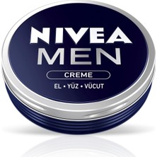 Renas Store Nıvea Men Erkek Bakım Kremi 75 Ml, El, Yüz ve Vücut Nemlendirici Krem, Hızlı Emilir, Yapışkan His Bırakmaz, E Vitamini, Tüm Cilt Tipleri