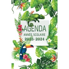 Renas Store Agenda Année Scolaire 2023-2024 Fleurs, Plantes Et Animaux Exotiques : Jungle Tropicale: Collège, Lycée, Étudiant | 2 Jours Par Page | Original | ... Oiseaux Exotiques | Caméléon (French Edition)