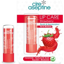 Renas Store Cire Aseptine Strawberry Renkli Dudak Bakım Kremi