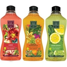 Renas Store Eyüp Sabri Tuncer Doğal Zeytinyağlı Sıvı Sabun Amber, Çeşme Limonu, Bodrum Mandalinası 1500 ml