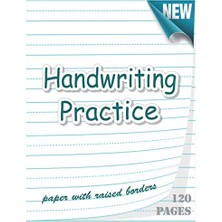 Renas Store Handwriting Practice Paper With Raised Borders: 120 Blank Handwriting Practice Paper With Dotted Lines / Handwriting Practice Paper For Kids Grade 2/120 Pages 8.5 x 11 In