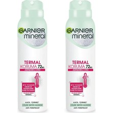 Renas Store Garnier 2'li Mineral Termal Koruma Sprey Deodorant Seti